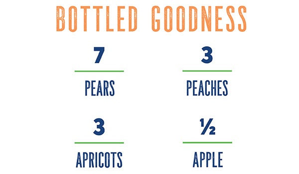 Peach Pear Apricot Concentrate by Dr. Smoothie