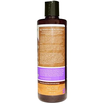 Black Soap Liquid with Shea Butter by Dr Woods