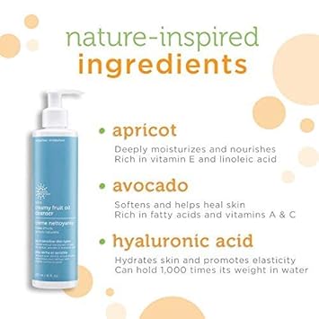 Creamy Fruit Oil Cleanser by Earth Science