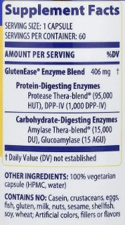 Gluten Ease Capsules by Enzymedica