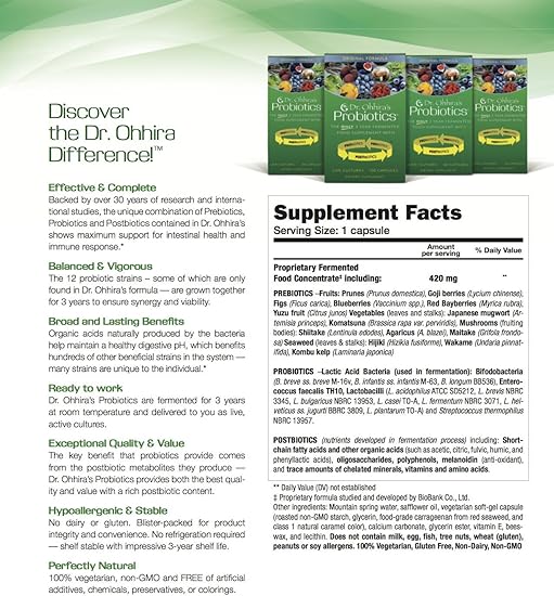 Original Probiotics by Dr Ohhira's Probiotics