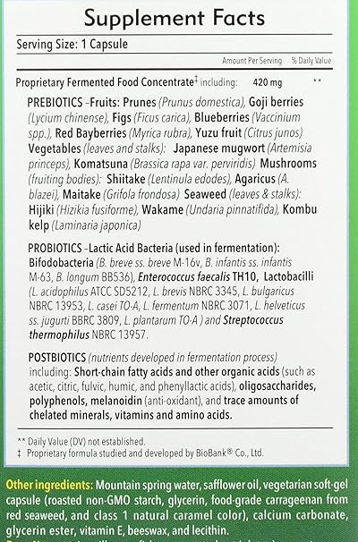 Original Probiotics Capsules by Dr Ohhira's