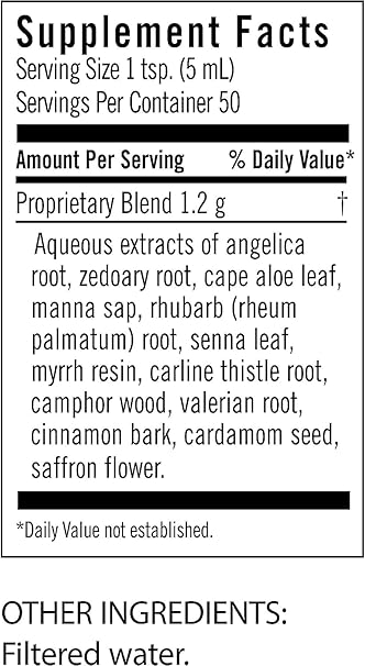 Swedish Bitters Alcohol Free Liquid by Flora