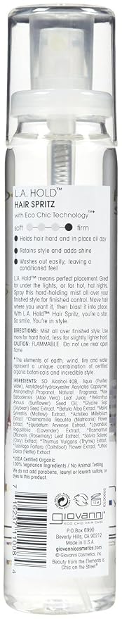 LA Hold Natural Hair Spray by Giovanni