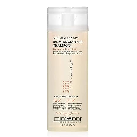 50/50 Balanced Hydrating Clarifying Shampoo by Giovanni