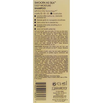 Smooth as Silk Shampoo by Giovanni