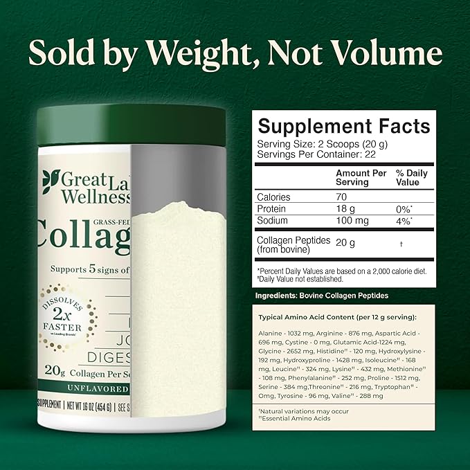 Grass Fed Bovine Collagen by Great Lakes