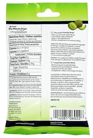 Dry Mouth Drops Melon by Hager Pharma