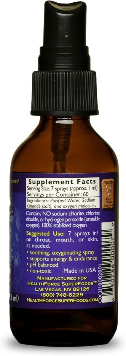 Oxygen Extreme Liquid Spray by Health Force