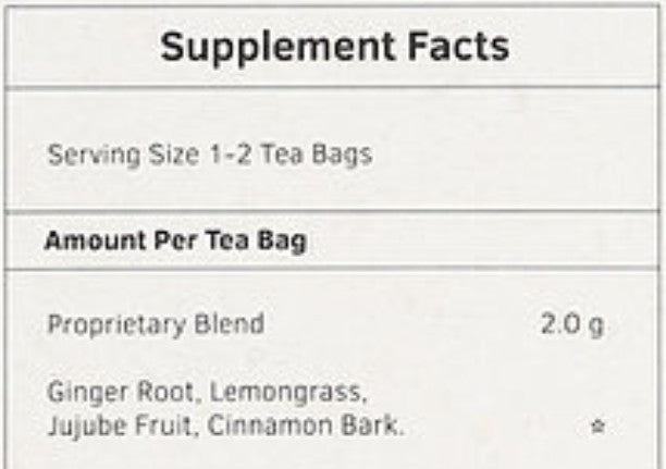 Ginger Lemongrass Tea by Health King