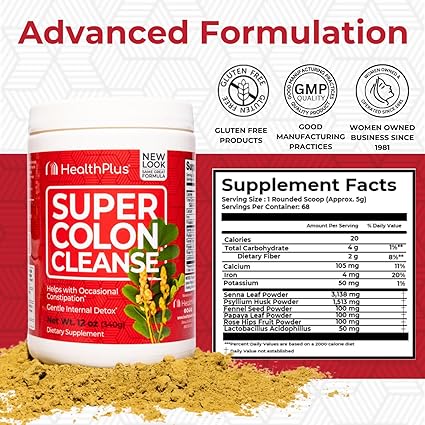 Super Colon Cleanse Powder by Health Plus