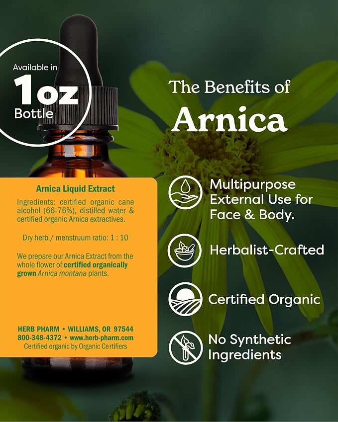 Arnica Topical Liquid by Herb Pharm