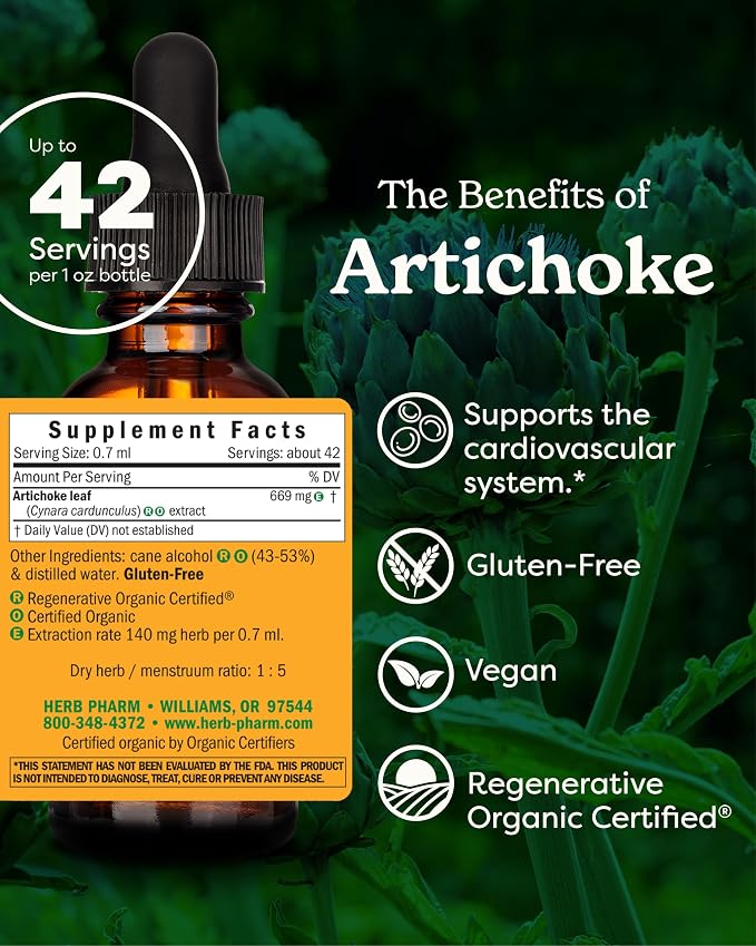 Artichoke Liquid Herb by Herb Pharm