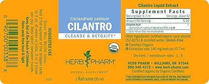 Cilantro Liquid Extract by Herb Pharm