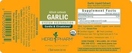 Garlic Liquid Extract by Herb Pharm
