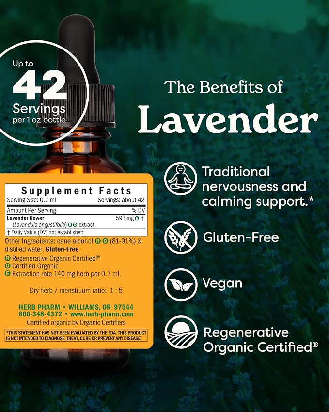Lavender Liquid Extract by Herb Pharm