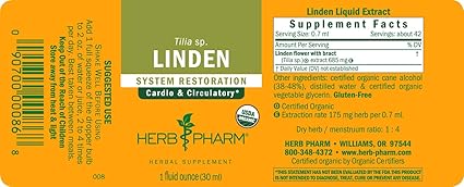 Linden Liquid Extract by Herb Pharm