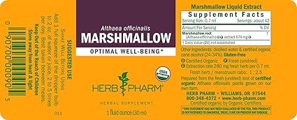 Marshmallow Liquid Extract by Herb Pharm