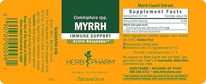 Myrrh Liquid Extract by Herb Pharm