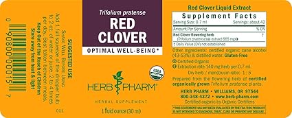 Red Clover Liquid Extract by Herb Pharm