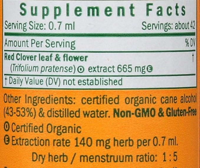 Red Clover Liquid Extract by Herb Pharm