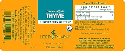 Thyme Liquid Extract by Herb Pharm
