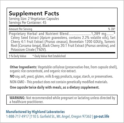 Go-Out Daily Maintenance Capsules by Mt Angel Vitamins