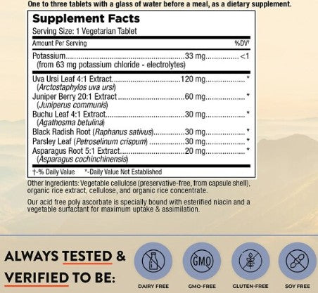 Water Away Tablets by Mt Angel Vitamins