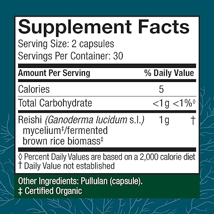 Reishi Mushroom Capsules by Host Defense