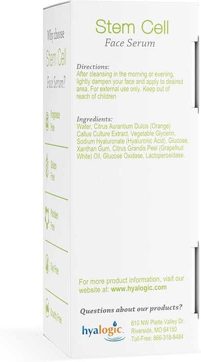 Stem Cell Face Serum by Hyalogic