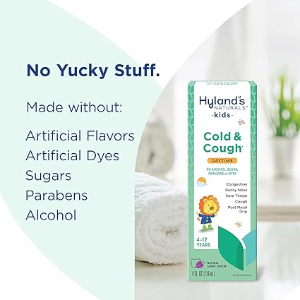 Cold and Cough Syrup for Kids by Hyland's