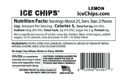 Lemon Xylitol Candy by Ice Chips