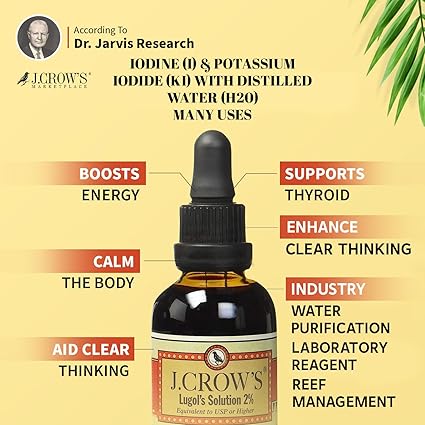 Lugol's Iodine by J. Crow's