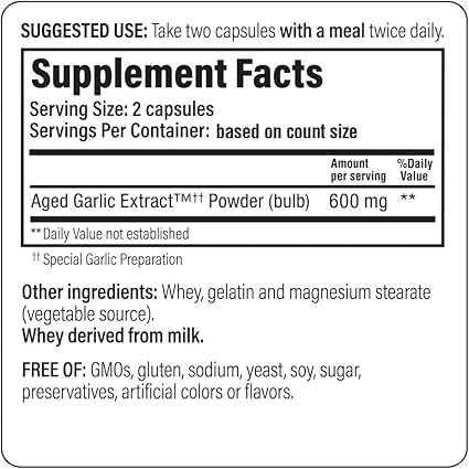 Kyolic Formula 100 Capsules by Wakunaga