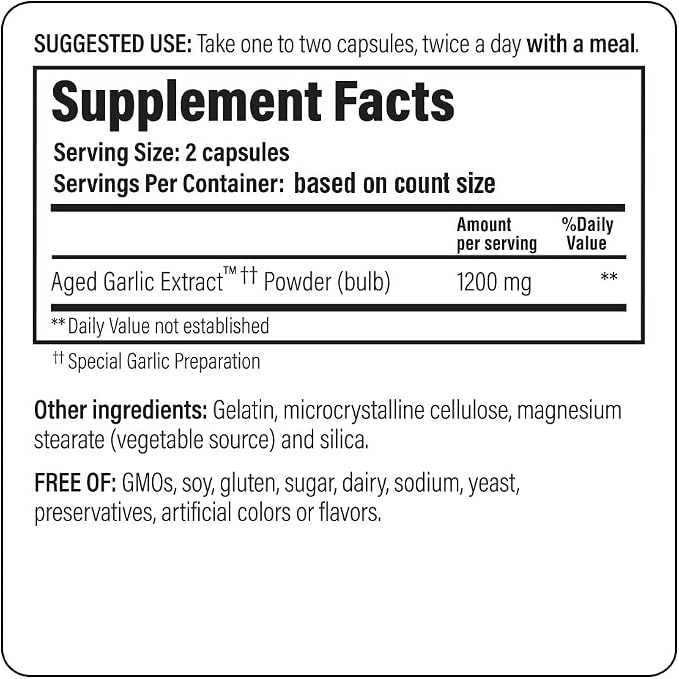 Kyolic Formula 200 Reserve Cardiovasclar Immune Capsules by Wakunaga