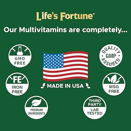Multivitamin Tablets by Life's Fortune