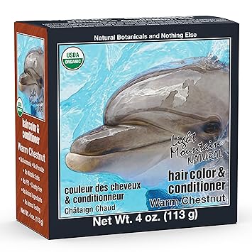 Chestnut Henna Hair Color by Light Mountain