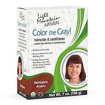 Mahogany Henna Hair Color by Light Mountain