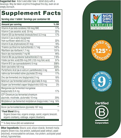 Kids One Daily Multi by MegaFood