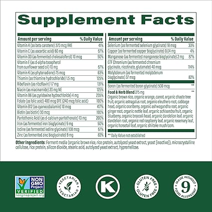 One Daily Multi Tablets for Women by MegaFood