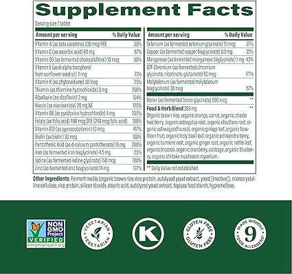 One Daily Multi Tablets for Women 40+ by MegaFood