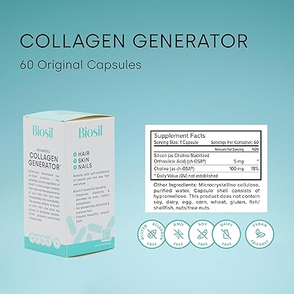 Biosil Collagen Generator Capsules by Natural Factors