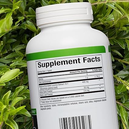 DGL Licorice Root Extract Chewable Tablets by Natural Factors