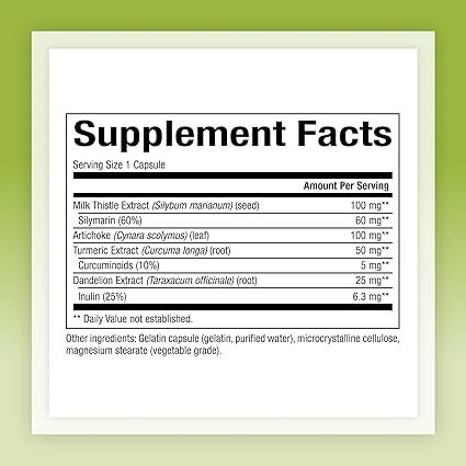 Liver-Gall Cleanse Capsules by Natural Factors