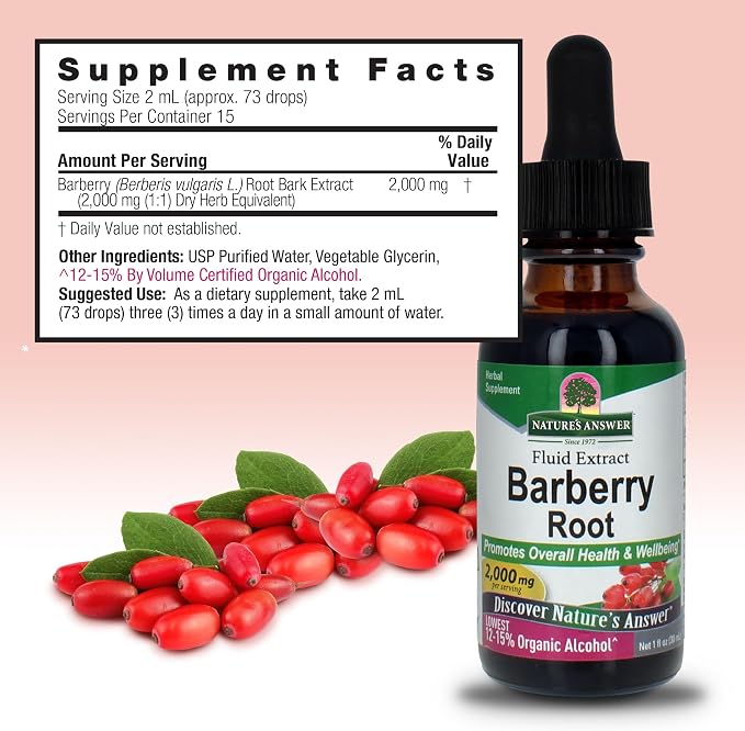 Barberry Root Extract by Nature's Answer