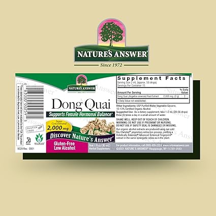 Dong Quai Alcohol Free Extract by NAture's Answer