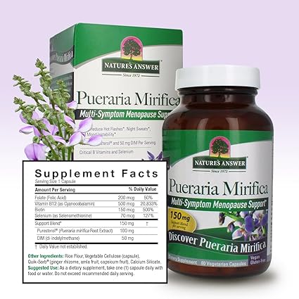 Pueraria Mirifica Capsules by Nature's Answer