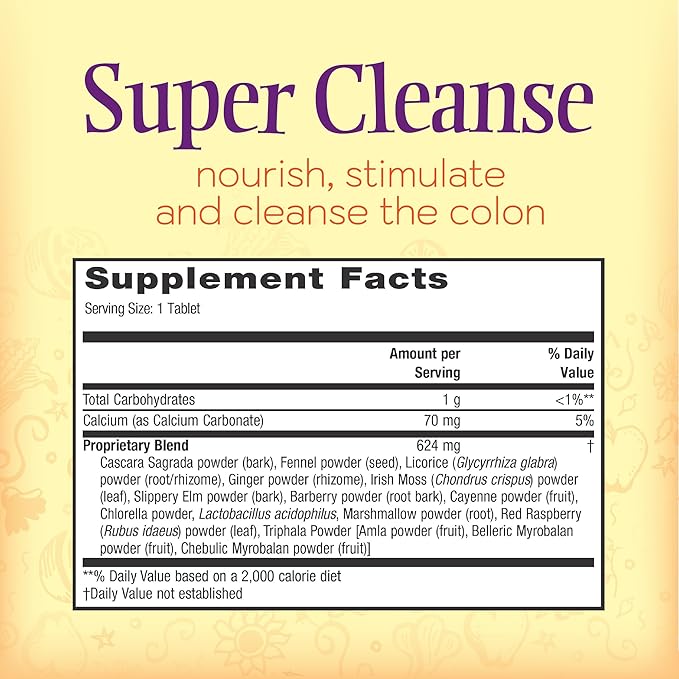 Super Cleanse Tablets by Nature's Secret