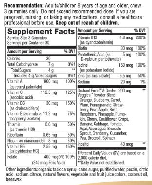 Alive Adult Gummy Multivitamin by Nature's Way