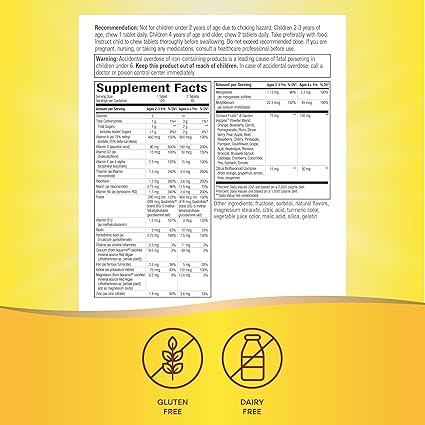 Alive Kids Multivitamin Berry Chewables by Nature's Way